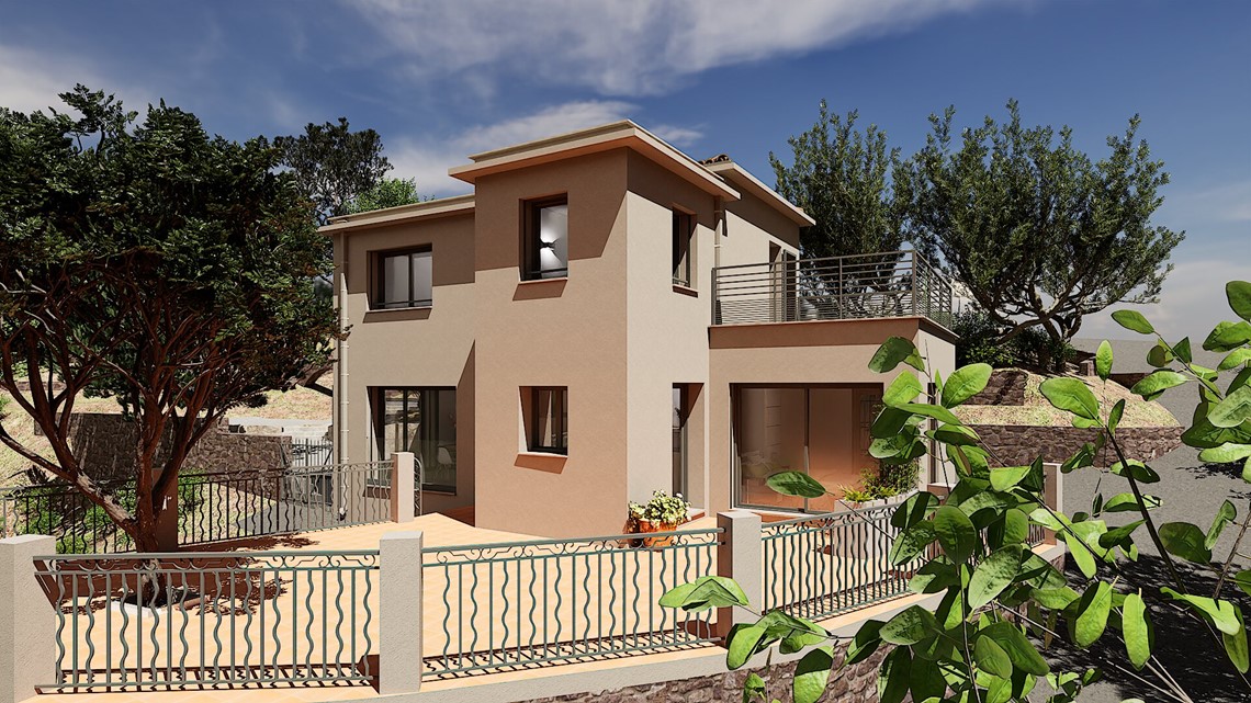 Villa D - Surélévation - Rénovation & Extension